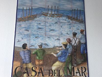 mural of fishing